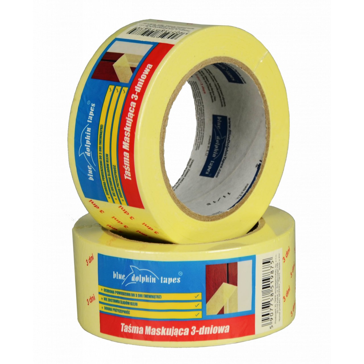 

Taśma Blue Dolphin Maskująca 3DNIOWA 38mm 1 sztuka
