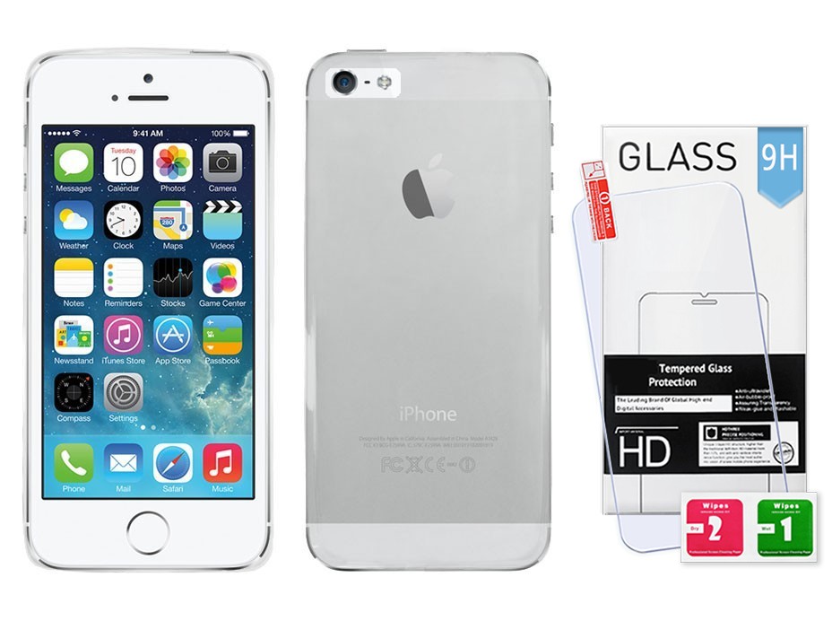 

Etui Do Iphone 5 5S Se Przeźroczyste Clear Szkło