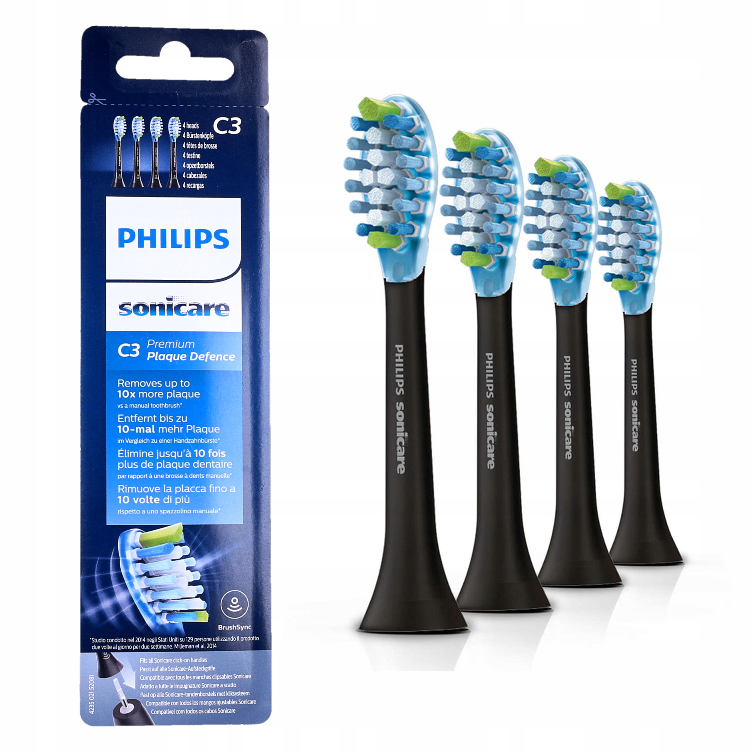 

4x Końcówki Sonicare C3 Premium Plaque Defence