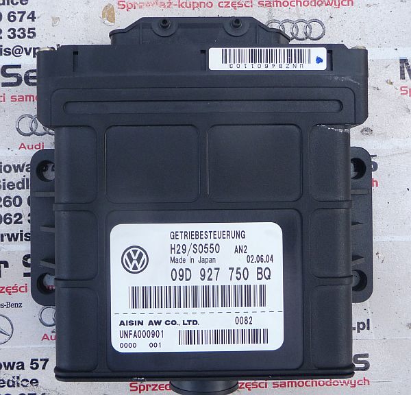 VW Touareg 4.2 sterownik moduł skrzyni 09D927750BQ