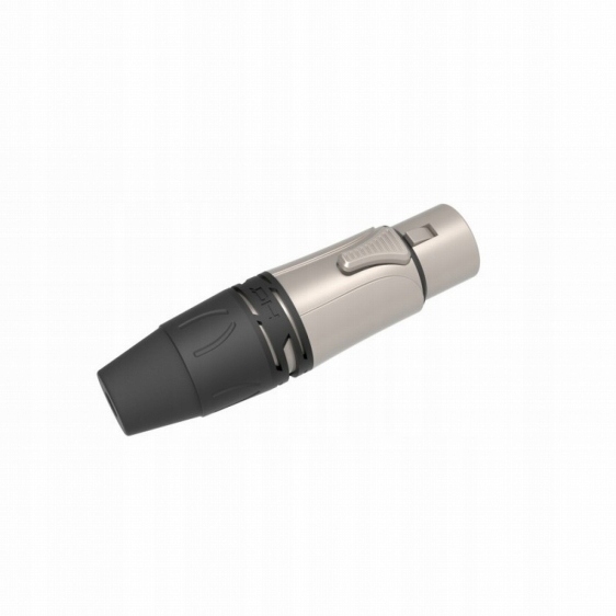 Die Hard DHFX3PNK Xlr 3-pin żeński, obudowa odlew.