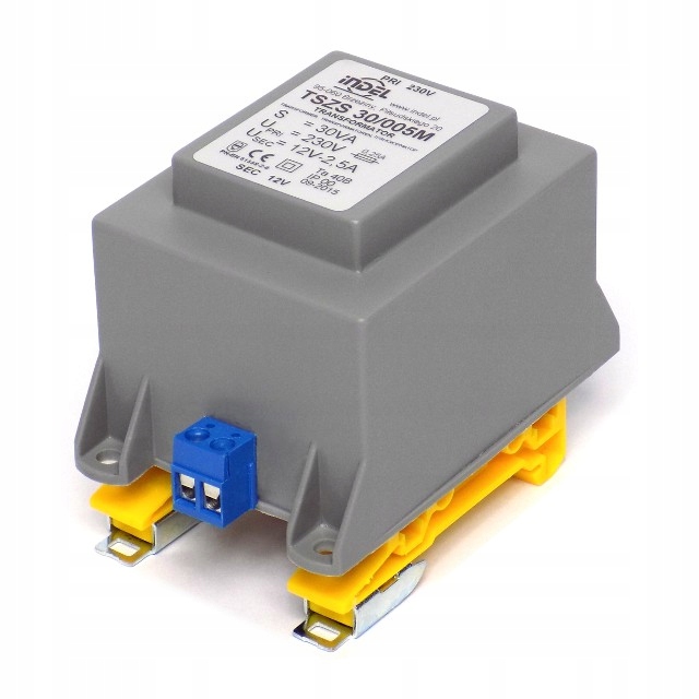 Tszs 30/005 M 12V-2,5A Transformátor Na Din Lištu