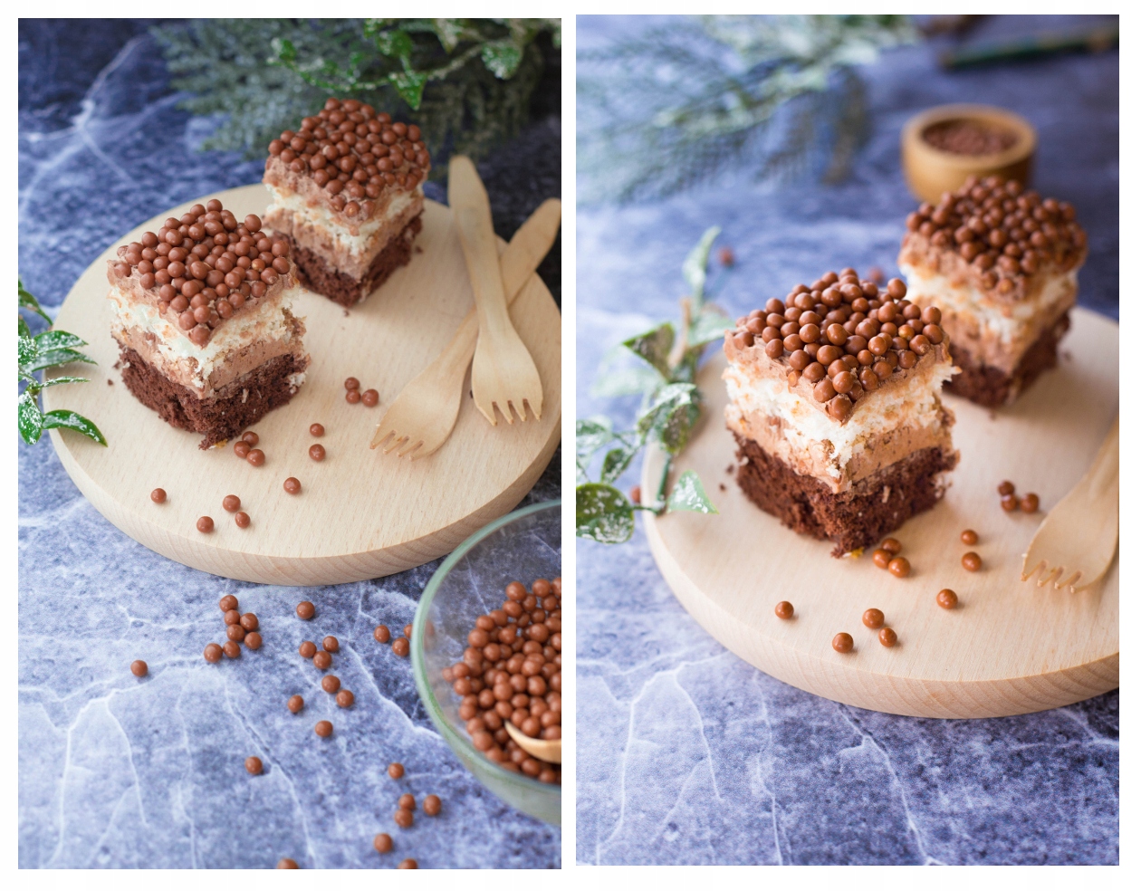 MIX Białe CZEKOLADOWE Chrupiące kulki Posypka 20g Marka inna