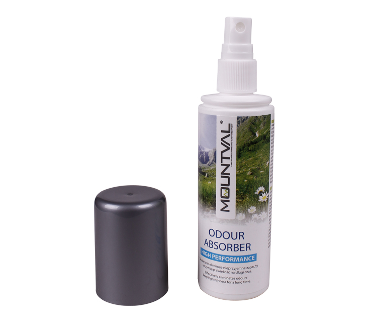 Odświeżacz do butów 100ml Mountval Absorber Eliminuje Brzydkie Zapachy Marka Mountval
