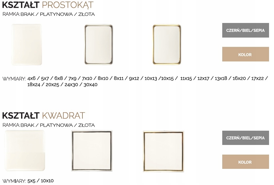 ZDJĘCIE NAGROBKOWE PROSTOKĄT SEPIA ZŁ. RAMKA 12x17 EAN (GTIN) 5787702028239