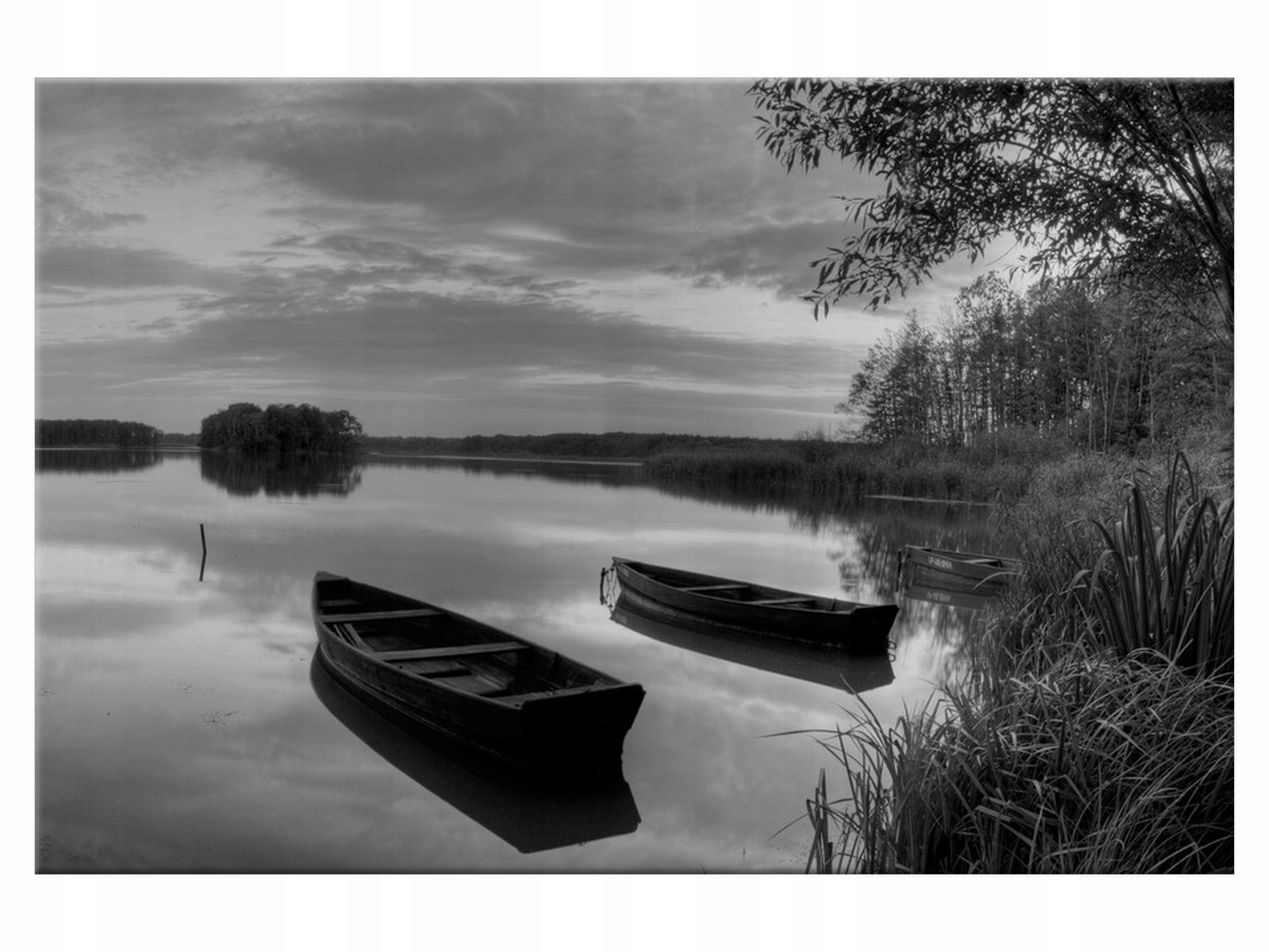 

Obraz Łódki wiosłowe 60x40 Pejzaż 1860C_1E salon