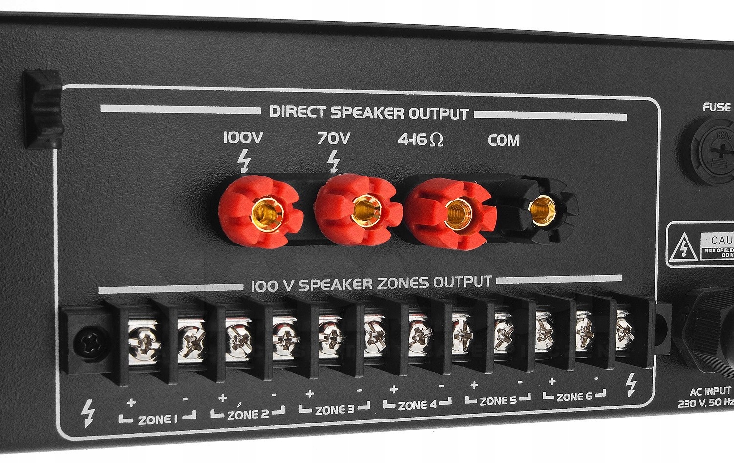 HQM 2650B Wzmacniacz PA 650W 6 stref 100V 4-16ohm Marka Rh Sound