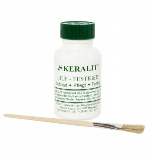 Keralit Hoof Strengthener preparat umacniający kopyta dla koni horse 250 ml