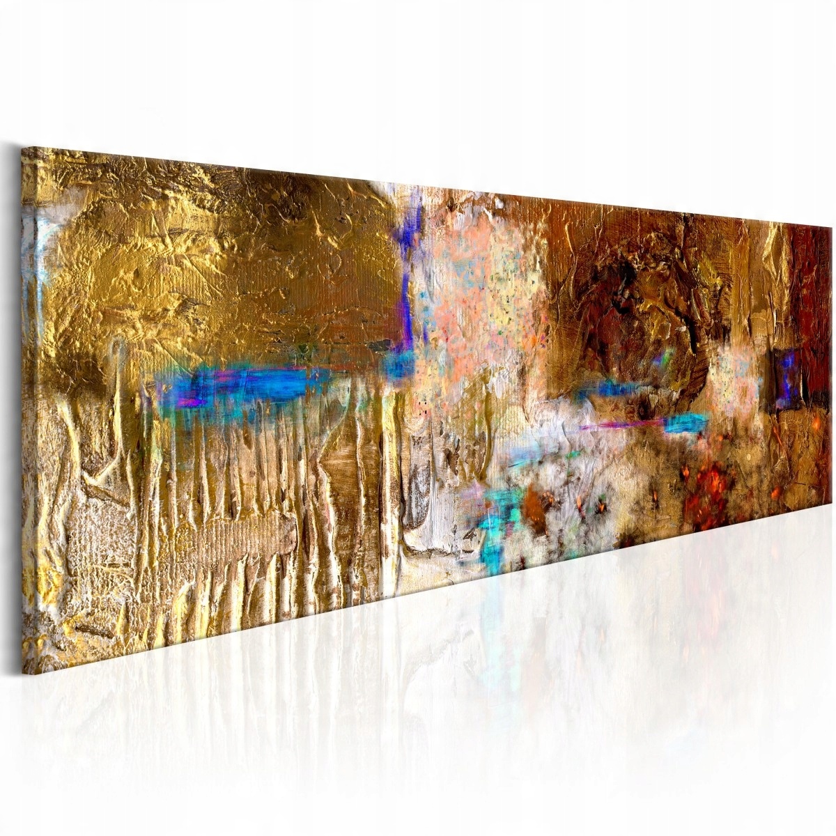 

Obraz - Złota konstrukcja - 150X50