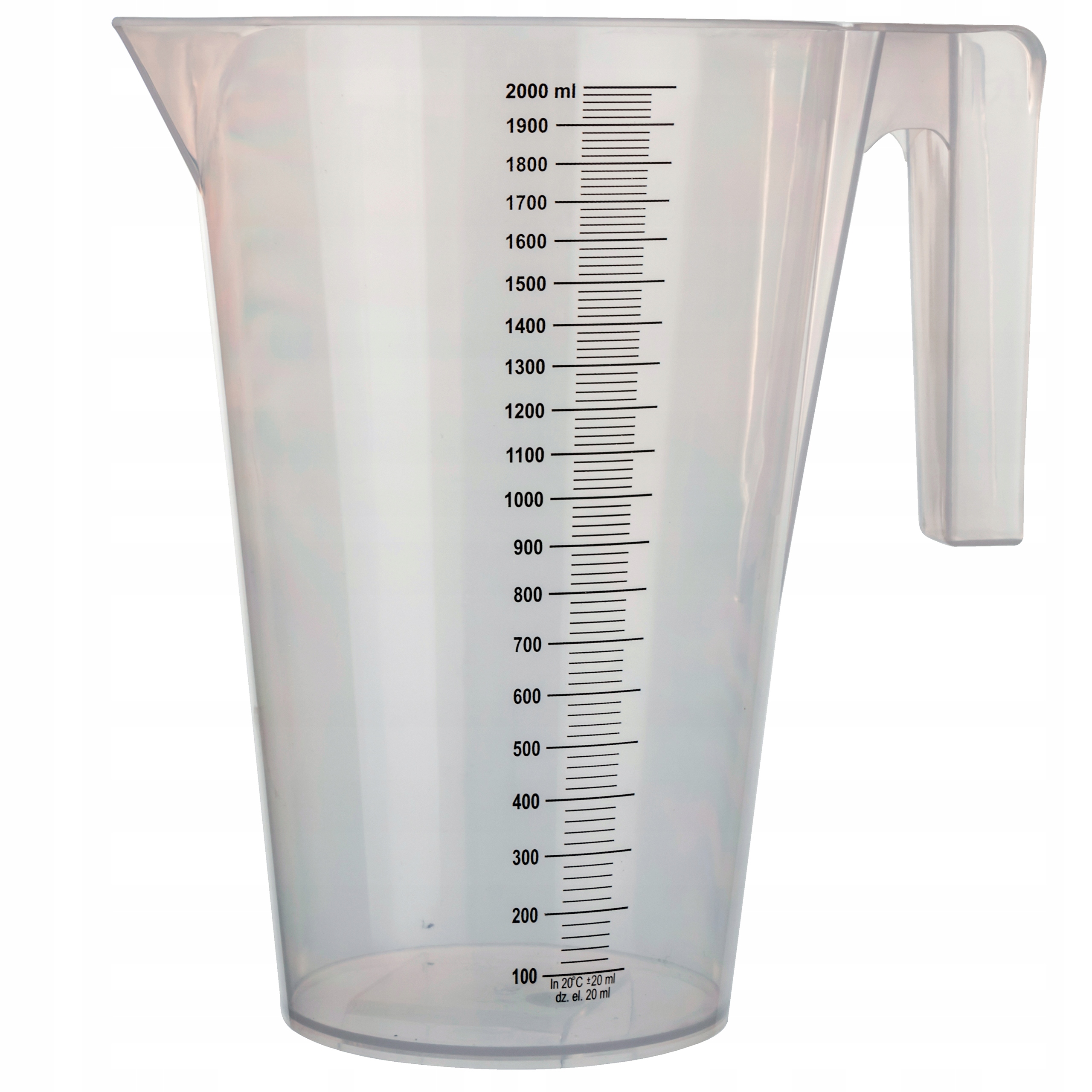 

Naczynie pomiarowe miarka kubek z uchwytem 2000ml