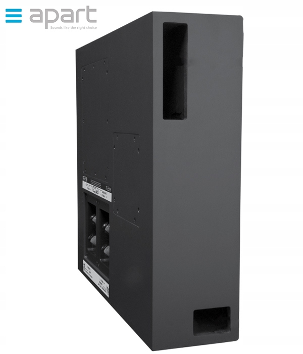 SUBWOOFER ŚCIENNY PASYWNY APART AUDIO SUBLIME BLK EAN (GTIN) 5420035213391