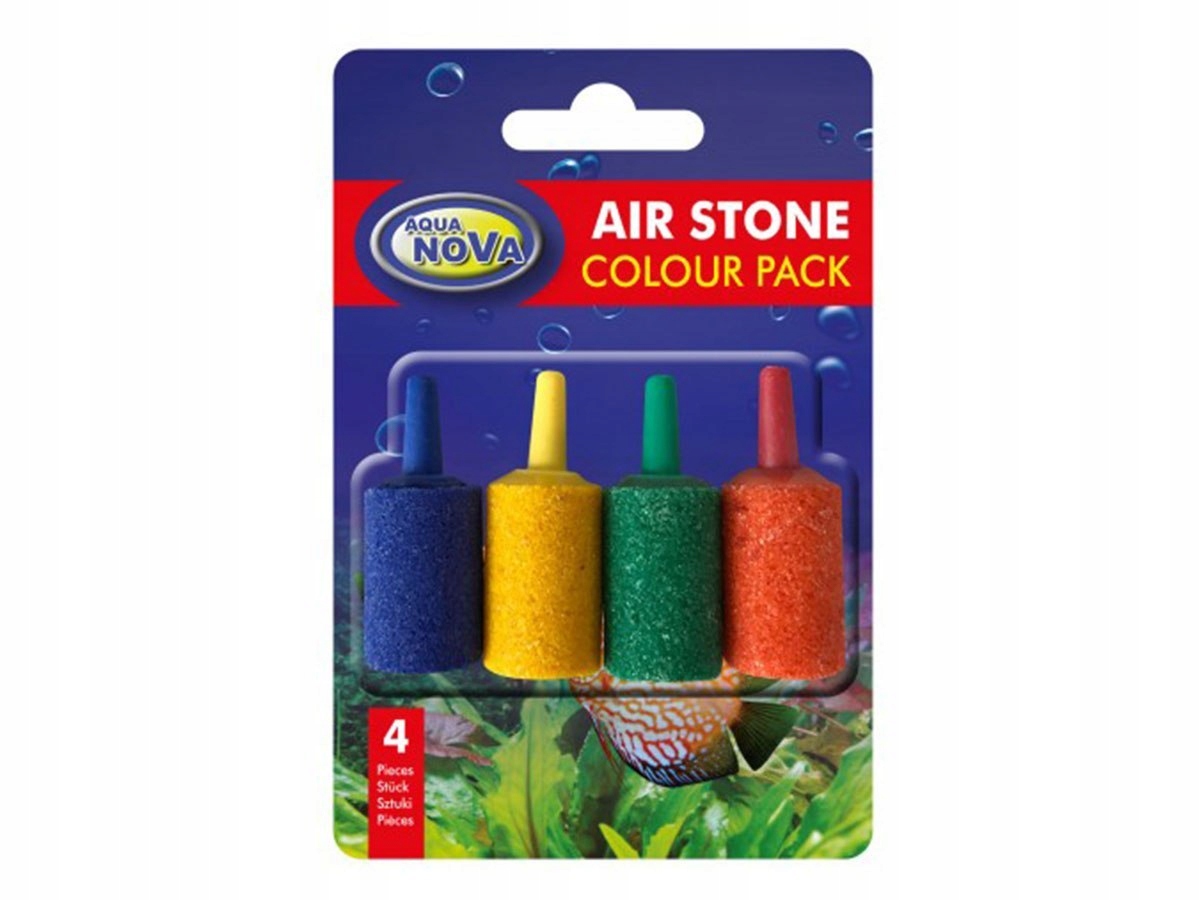 

Aqua Nova kolorowe kamienie napowietrzające (4szt)