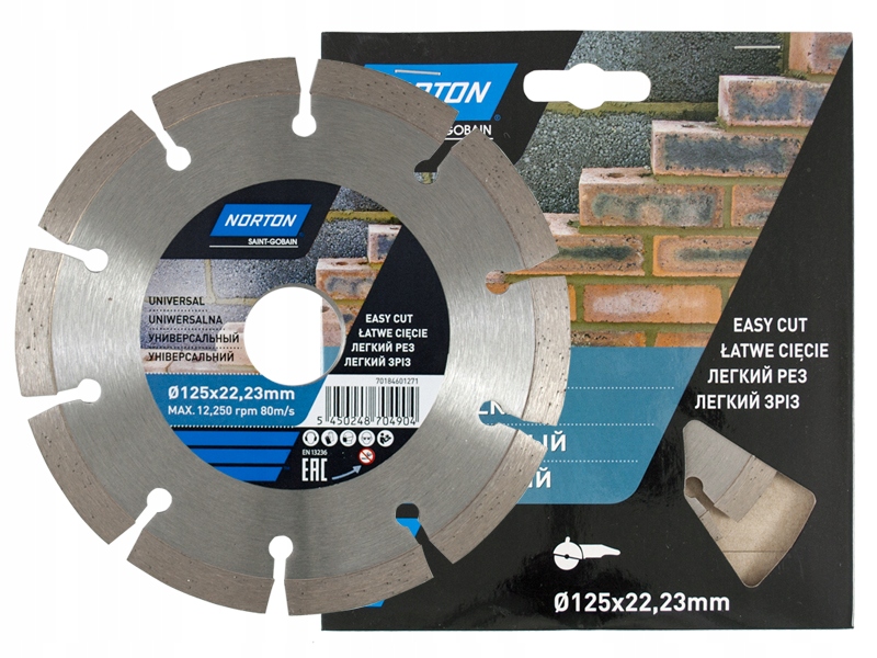 

Tarcza diamentowa uniwersalna beton 125mm Norton