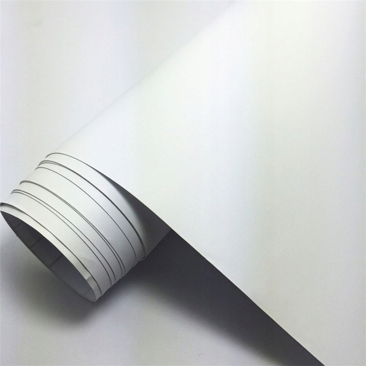 FOLIA OKLEINA BIAŁA BIAŁY MAT MATOWA AUTO 50x152cm Kolor biały