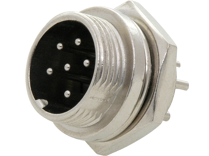 

Gniazdo mikrofonowe mikrofonu Cb 6 pin 6p FV(0286)