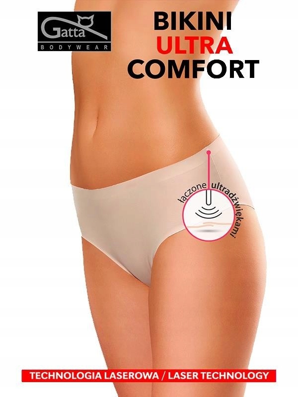 

Figi Majtki Gatta Mini Bikini Ultra Białe S
