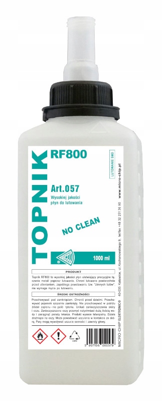 

Topnik Rf 800 Do Smd I Bga W Płynie 1000ml Jakość
