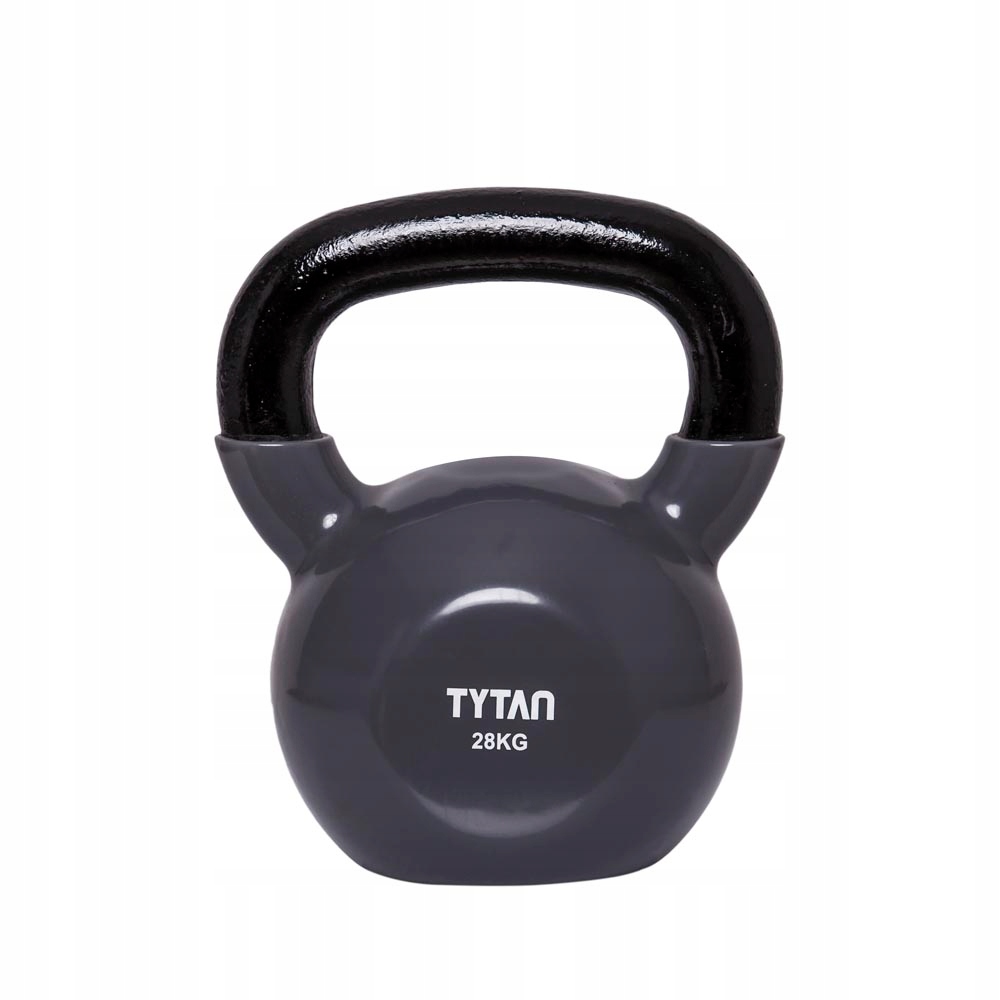 

Hantla Kettlebell Odważnik Winyl Żeliwo Tytan 28kg