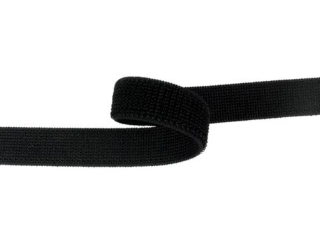 

Taśma rzep elastyczny 20mm czarna Pętelka 5m