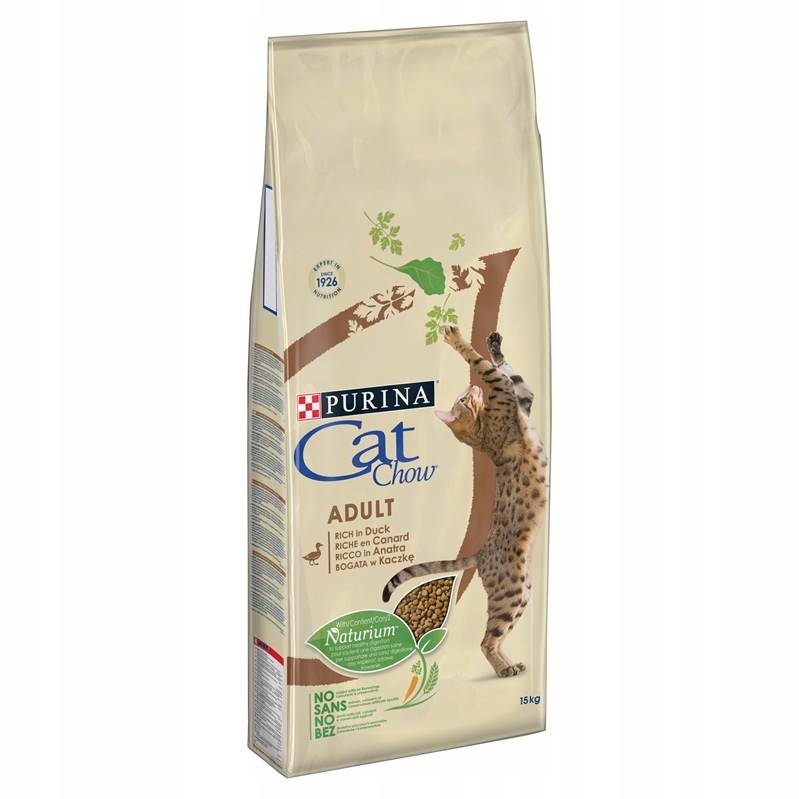 Levně Purina Cat Chow Purina Cat Chow Adult Kachna 15kg