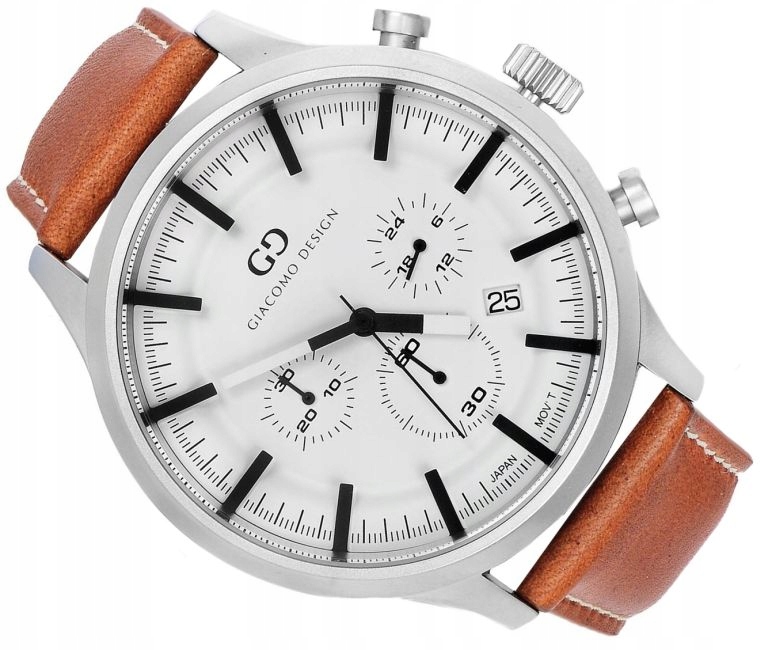 Nové Pánské Hodinky Giacomo Design GD01003 Chrono