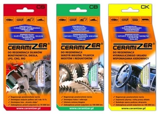 CERAMIZER CS CK CB REGENERACJA SILNIKA SKRZYNI KPL