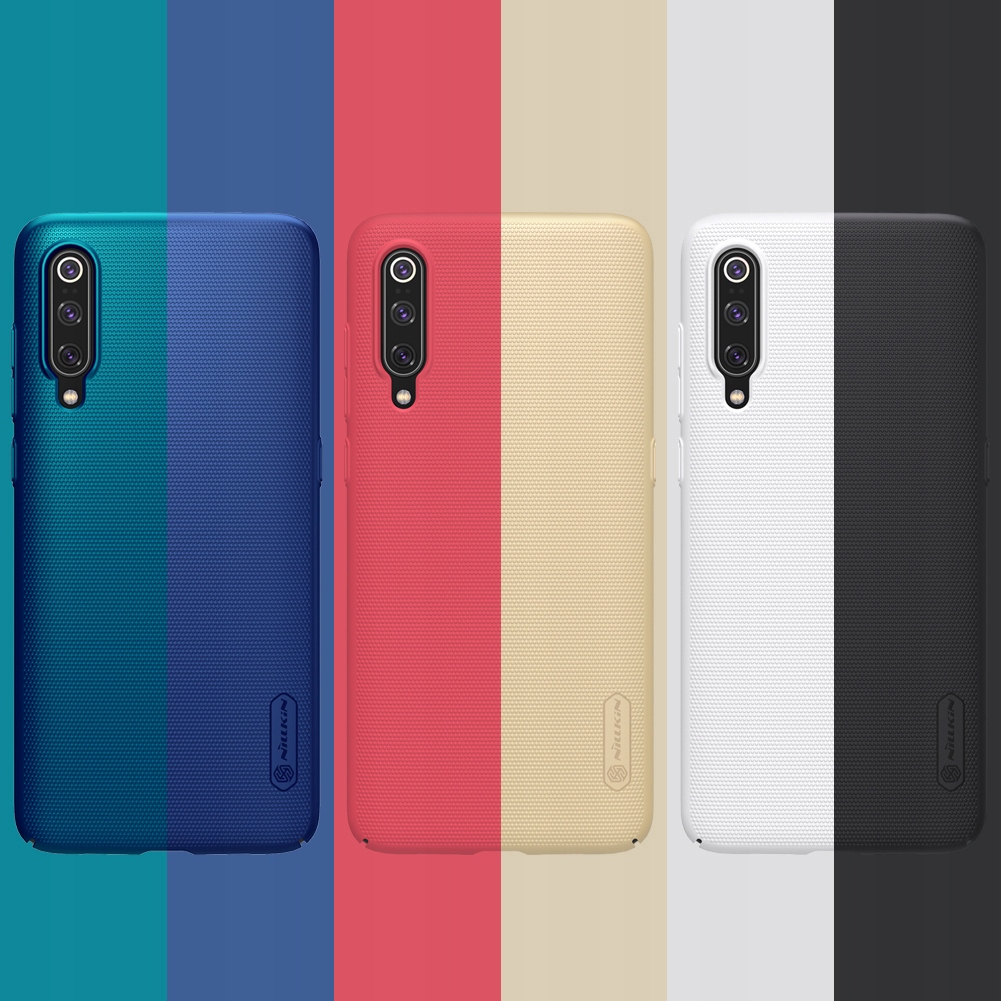 Etui pokrowiec NILLKIN Frosted do Xiaomi Mi 9 Materiał tworzywo sztuczne