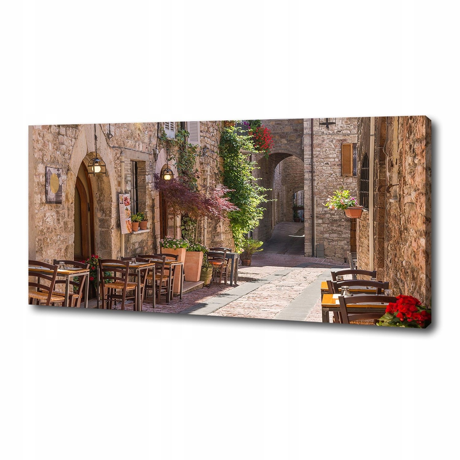 

Foto obraz na płótnie Włoska uliczka 125x50 cm