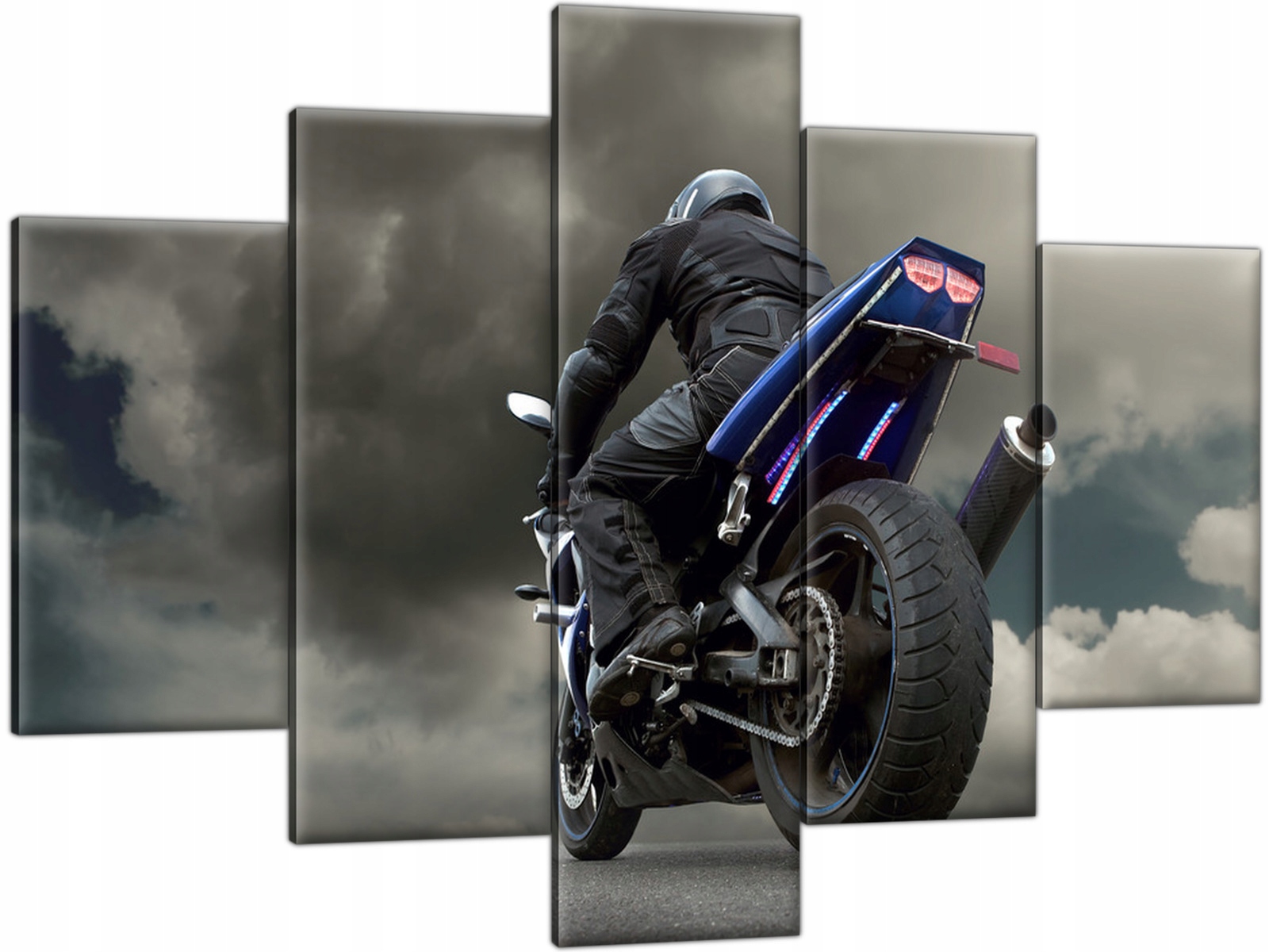 

Tryptyk Motor Ścigacz 150x105 Obraz na płótnie