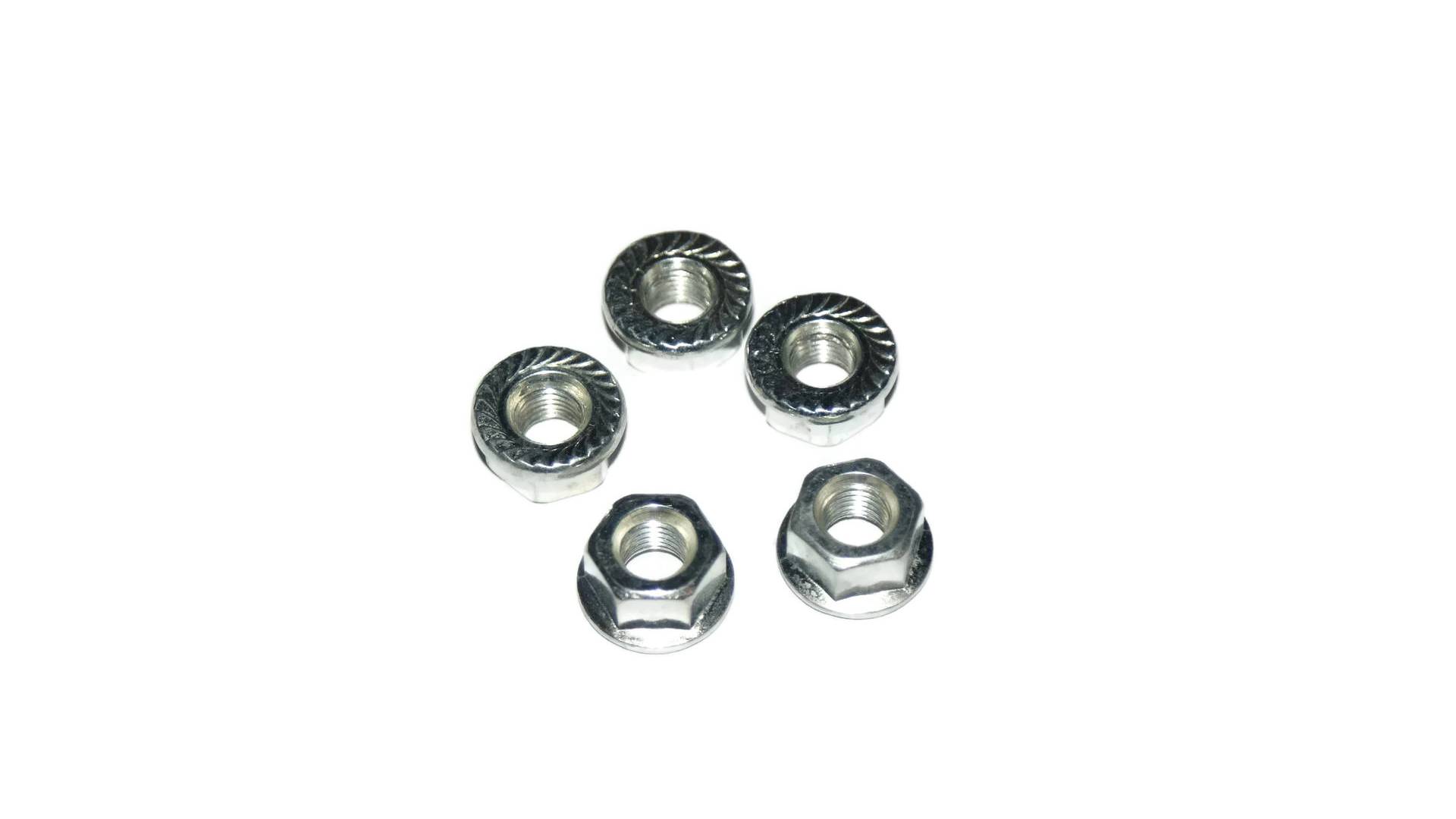 Nakrętka z kołnierzem 5/16" oś 8mm 2szt.