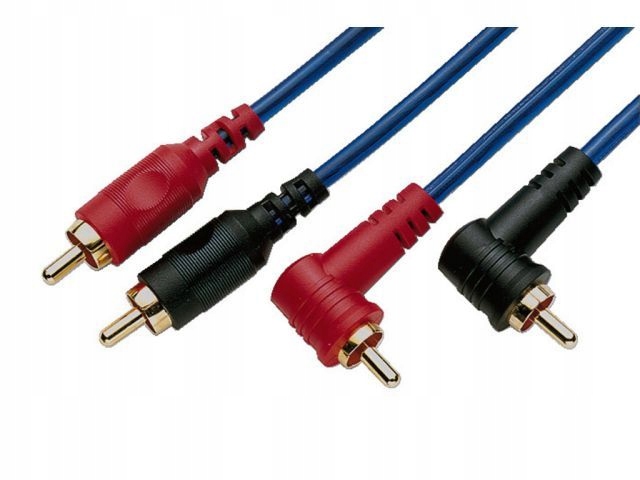 

Monacor AC-082/BL - Kabel Rca-rca (cinch) 0,8m