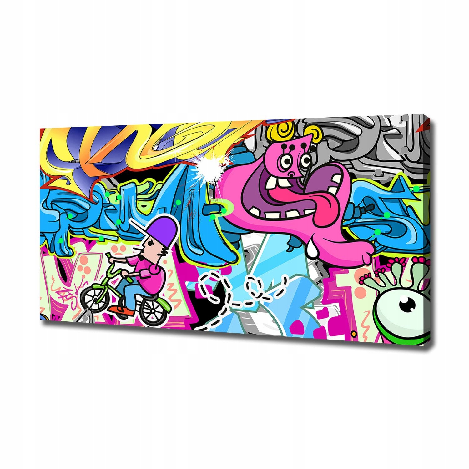 

Foto obraz canvas na ścianę Graffiti 120x60 cm