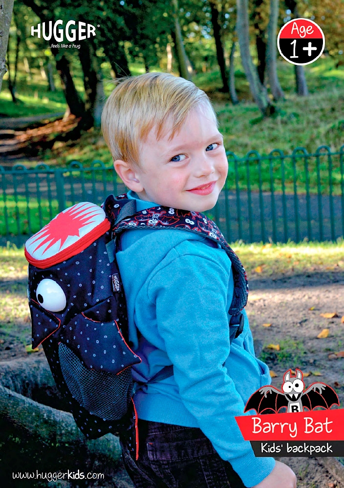 Plecaczek dla chłopca Hugger, nietoperz, 1-4 lat Marka Inna