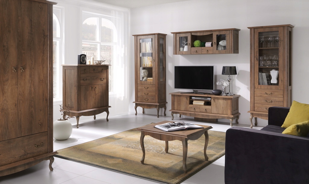 Komoda Diana 07 system szuflad i nóżki stylizowane Marka inna