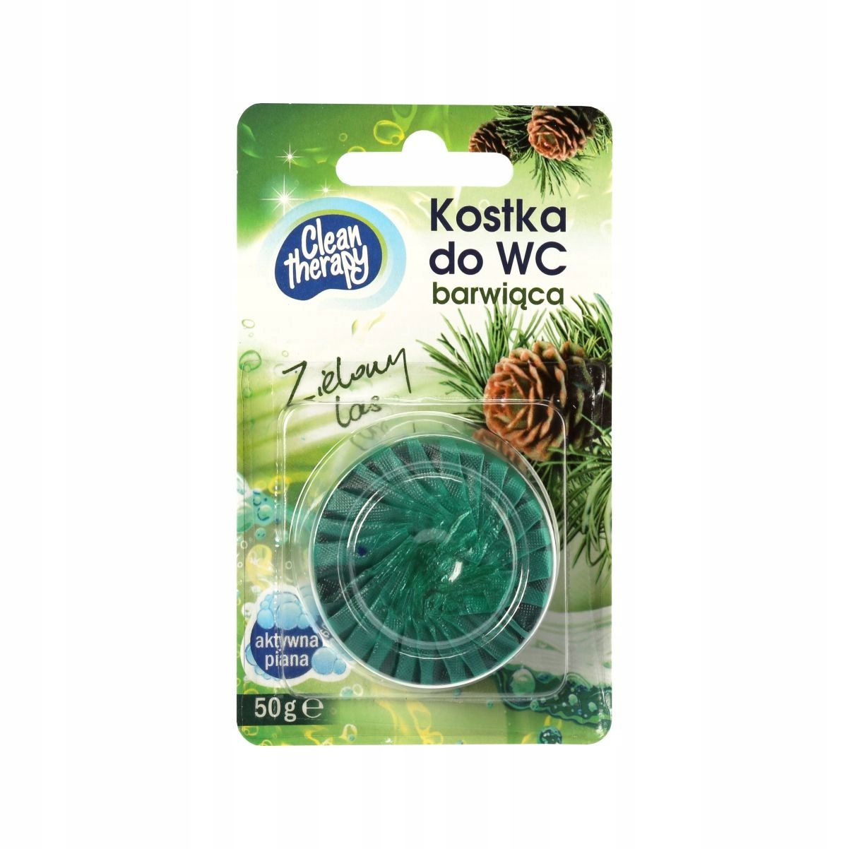 

Kostka Barwiąca Do Wc Spłuczki 50g Zielony Las