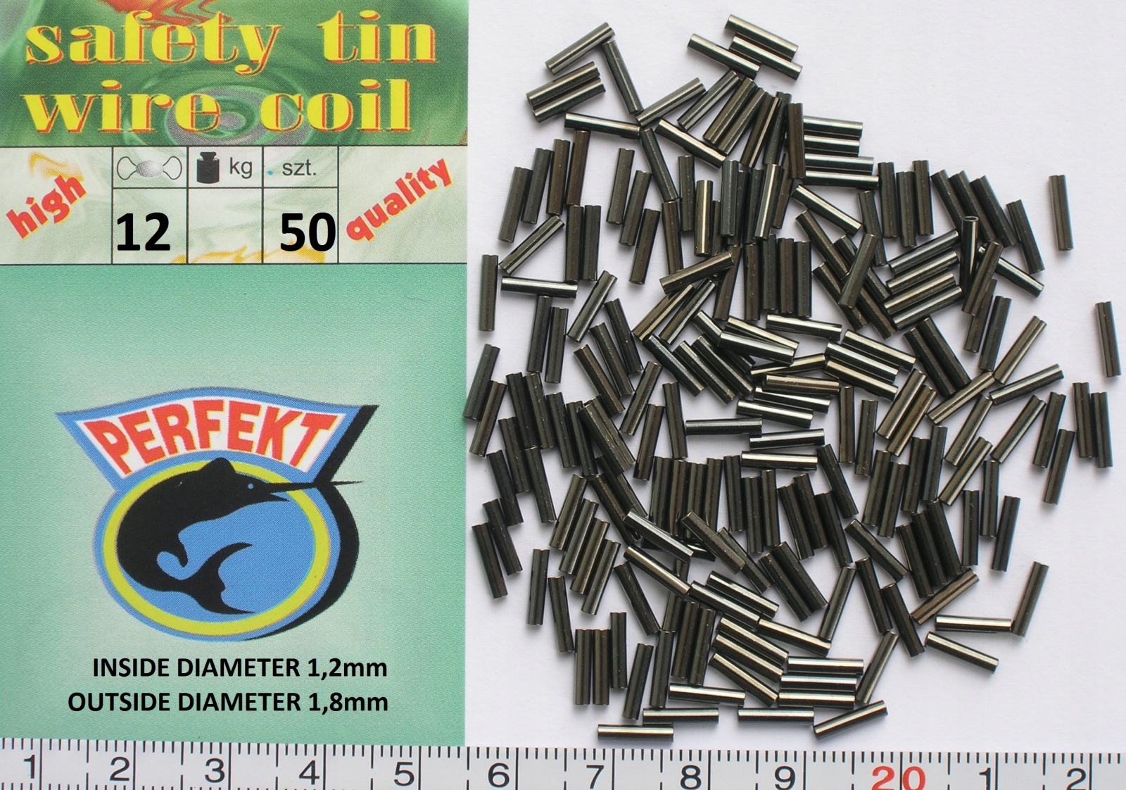 

Tulejki Zaciski Do Stalek (śred.wew.1,2 mm) 50szt.