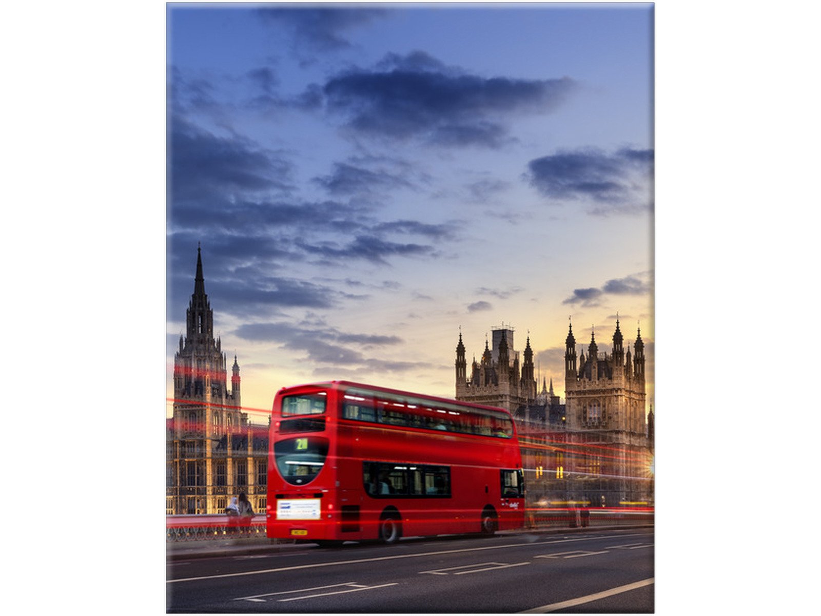 

Londyn Uk Czerwony autobus 40x50 Obraz Anglia