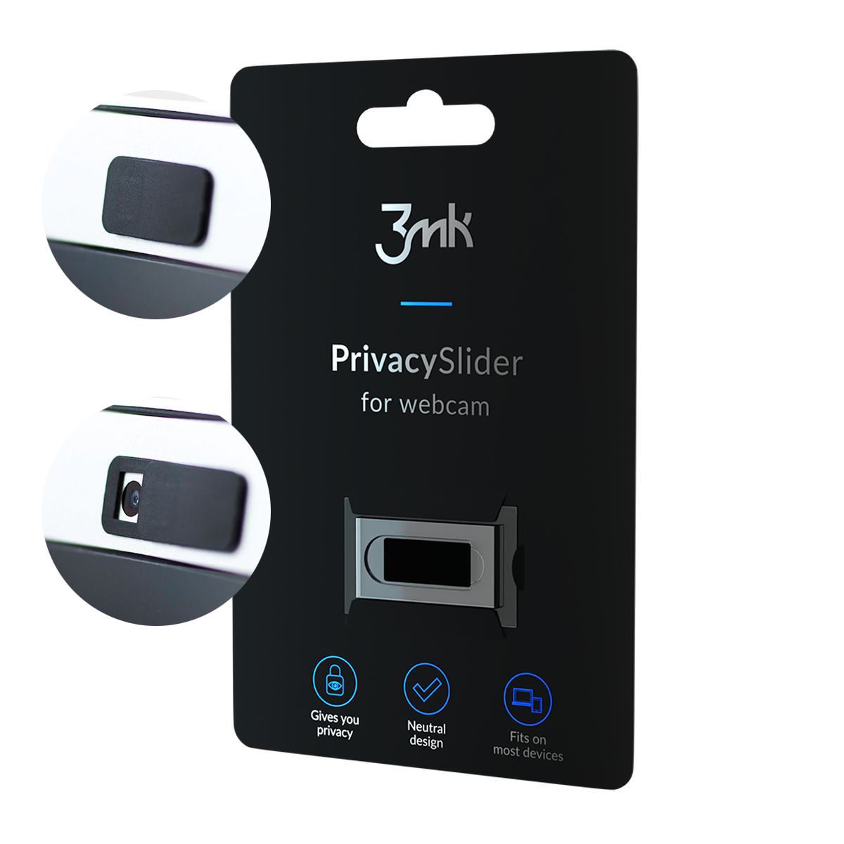Zaślepka 3mk na kamerę do laptopa, PrivacySlider