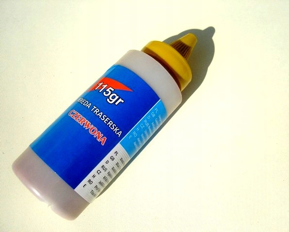 KREDA TRASERSKA CZERWONA do TRASOWANIA 115 g Typ kreda