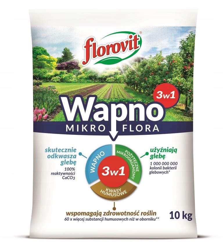 

Florovit Wapno granulowane 3w1 Mikroflora 10 kg