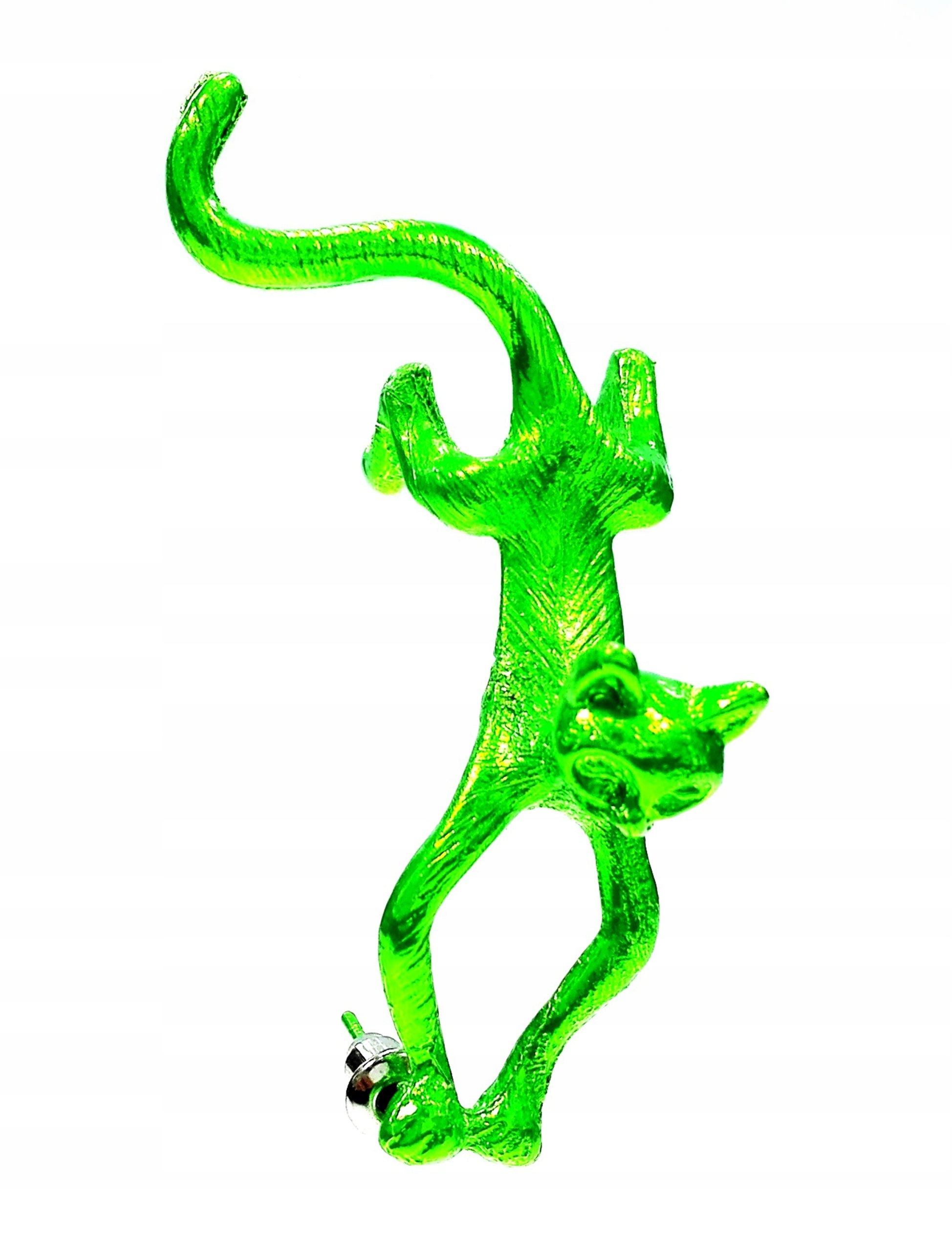 

Nausznica kot cat kotek zielony lewa na ucho