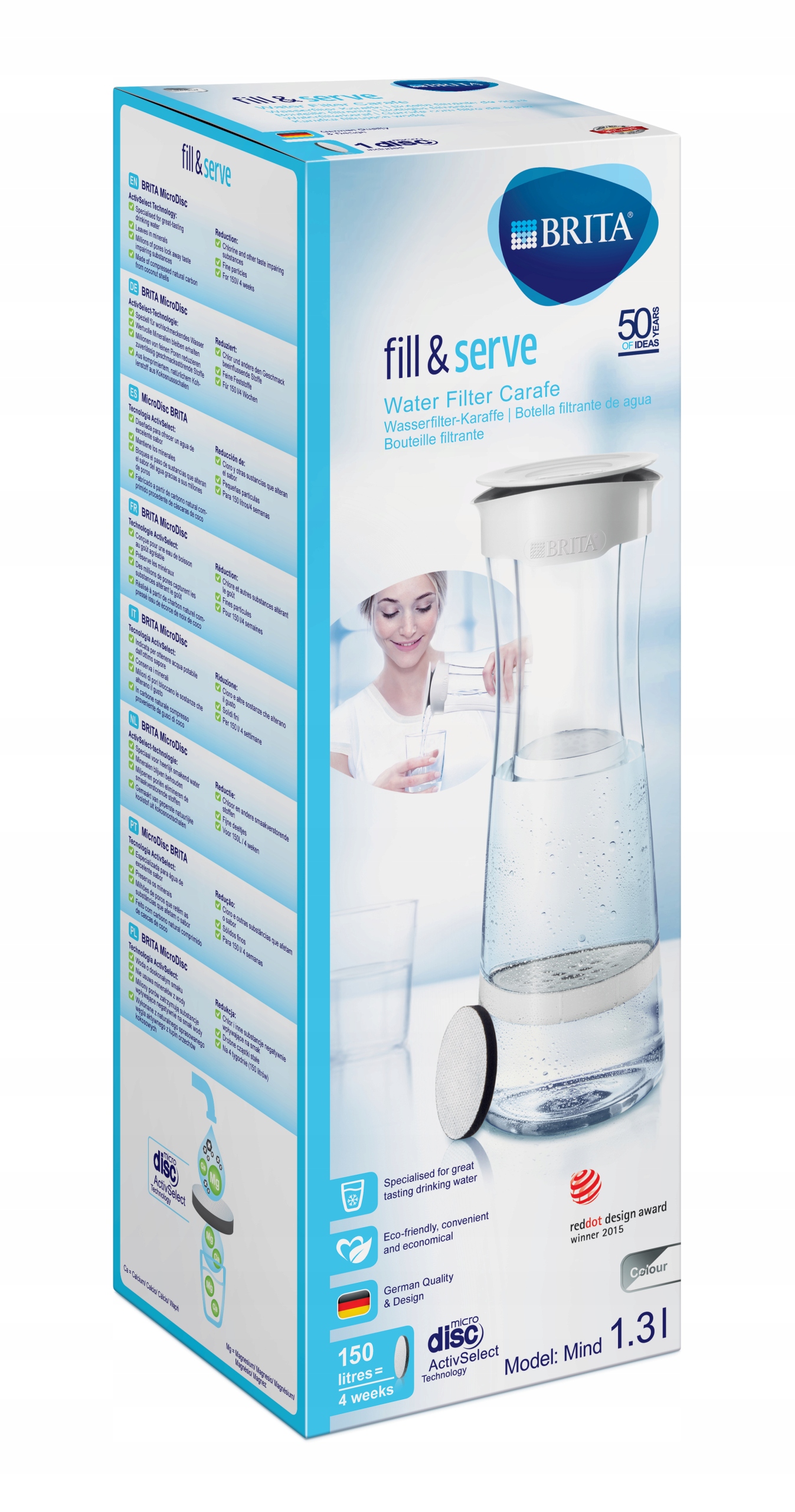 

Karafka Butelka Filtr Do Wody Brita Fill&serve