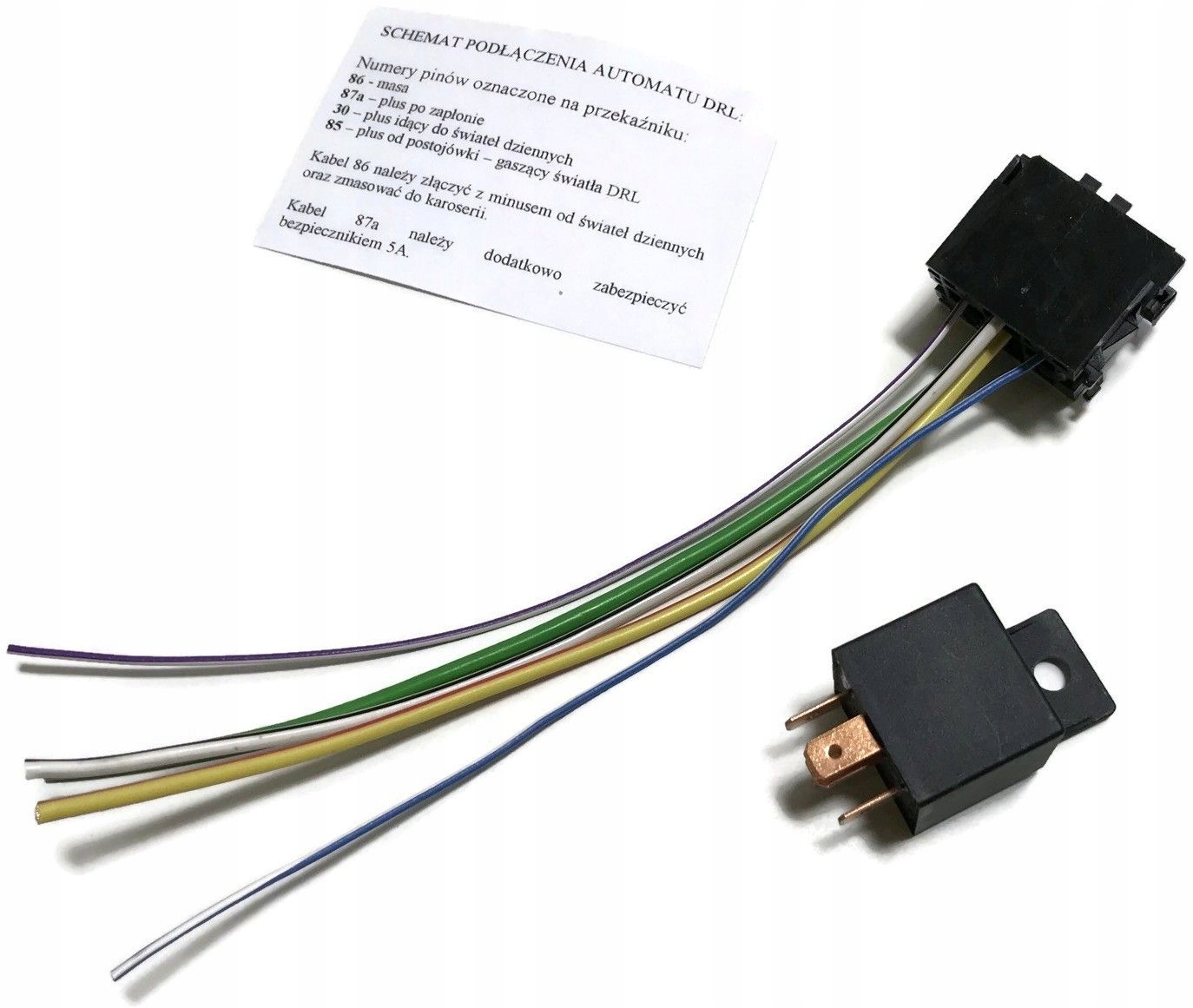 

Automatyczny Włącznik Automat Światła Dzienne 24V