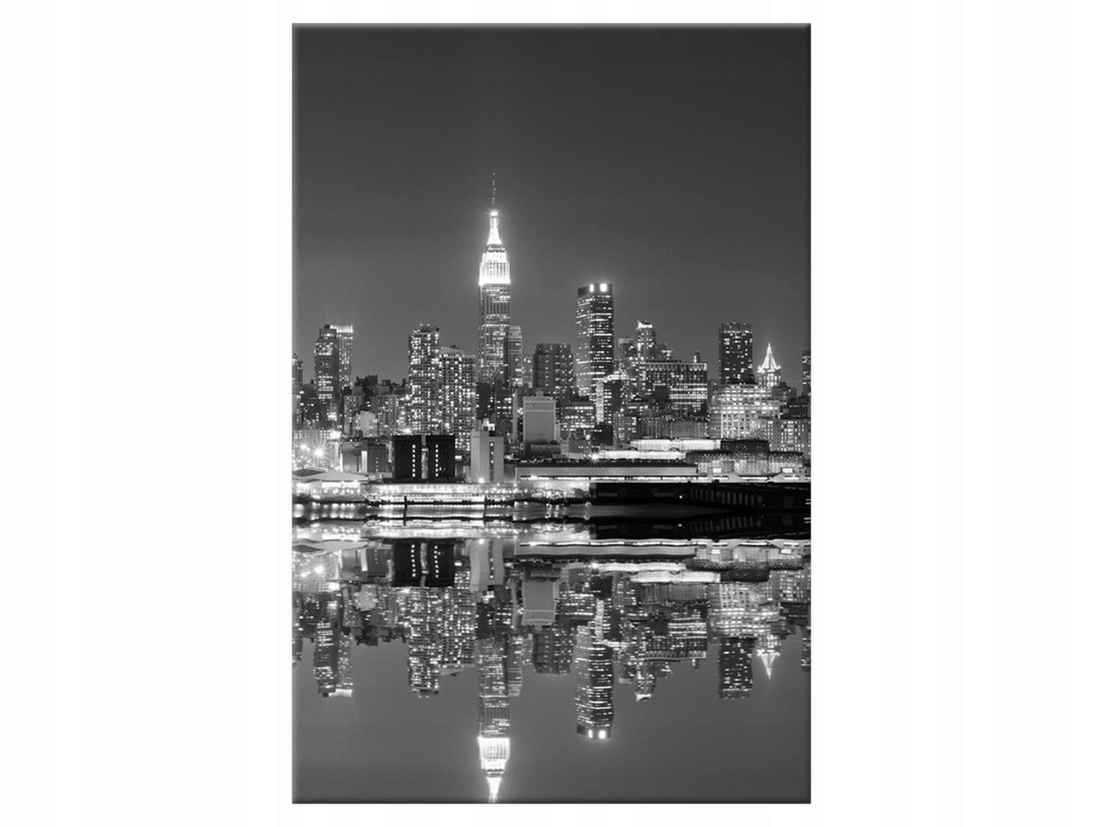 

Obraz Manhattan nocą 60x90 Pejzaż Miasto do salonu