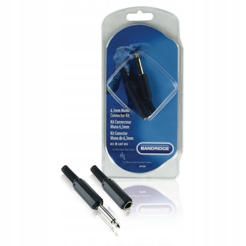 

BPP500 Jack 6.3mm wtyk gniazdo mono Bandridge