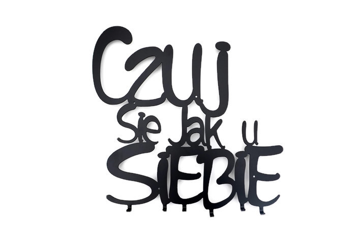

Czuj się jak u Siebie #1 | Wieszak do domu p20
