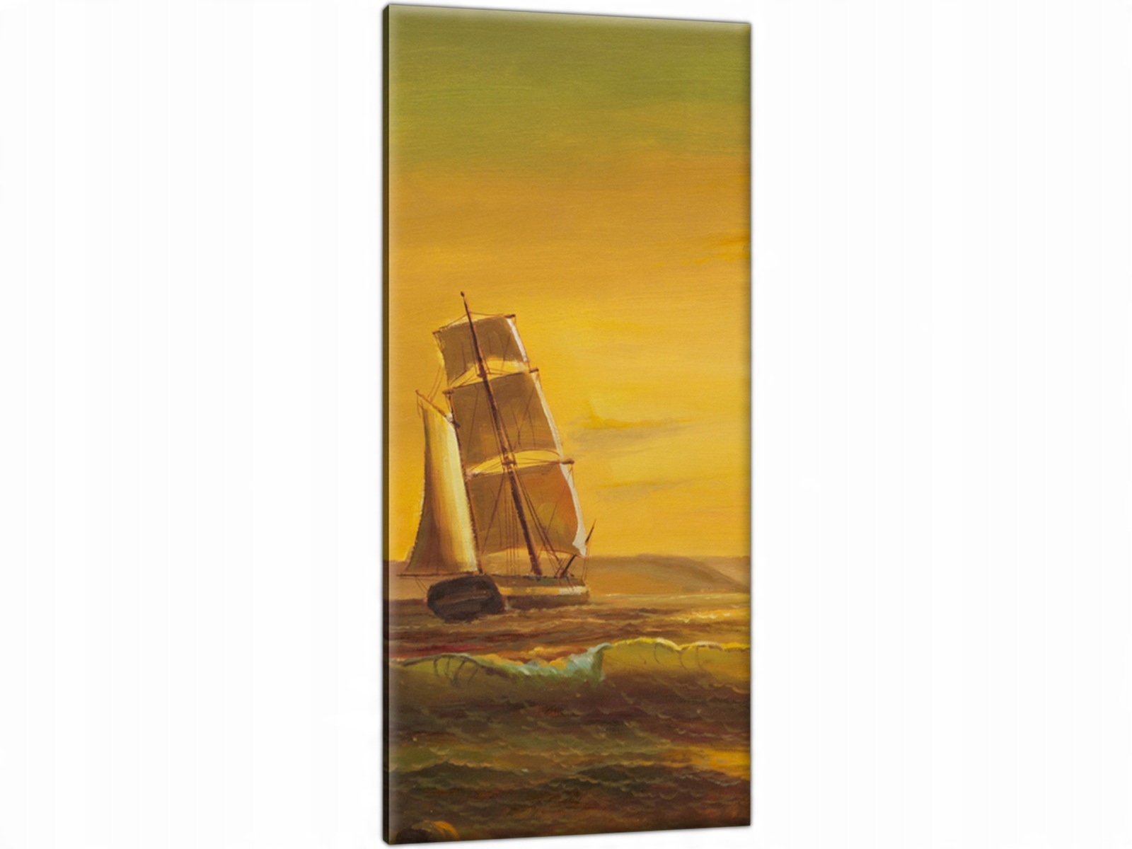 

Statek Okręt Marynistyka 55x115 Obraz Tryptyk