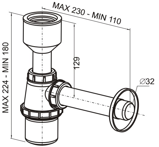 Roca pisuar MINI spłuczka Schellomat syfon kpl. A353145000 Montaż ścienny