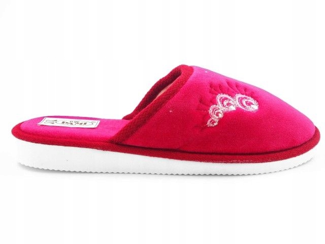 

Polskie kapcie pantofle domowe Pami dzg Różowe 41