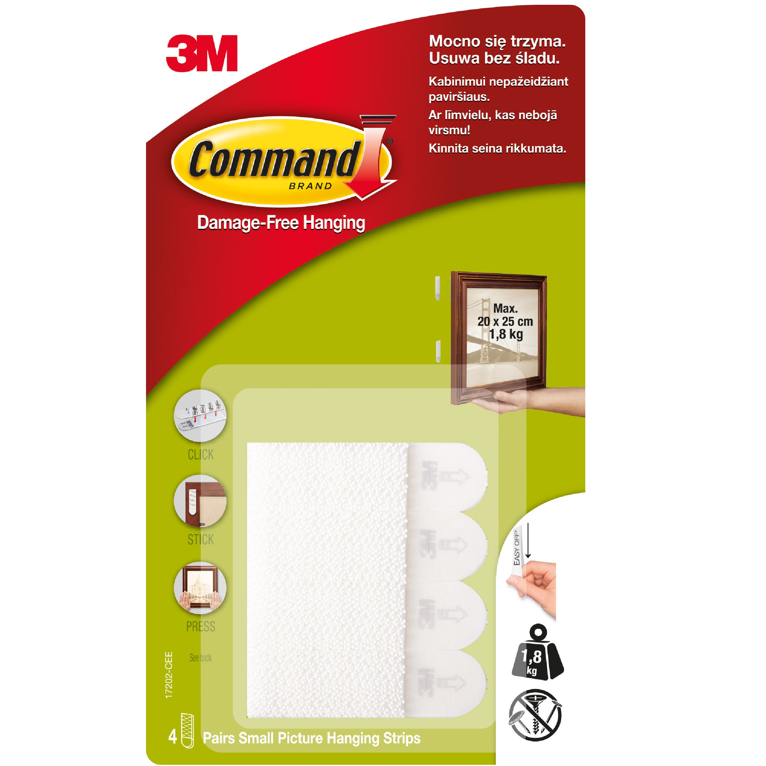 Rzep Command 4 szt. 1800 g